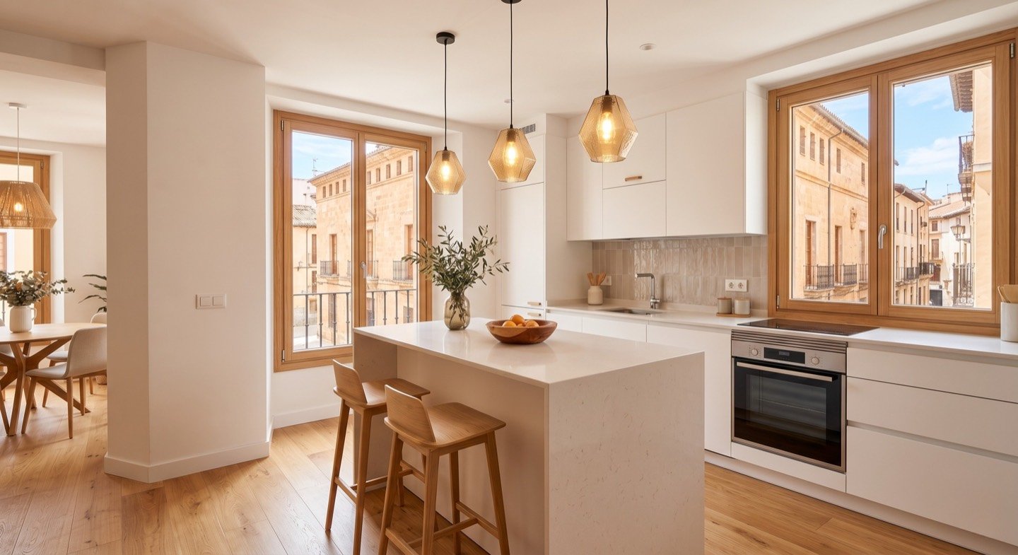 Cocina con homestaging